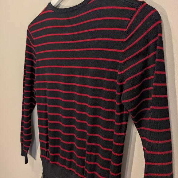 English Factory Dress TwoInOne Thule Skirt Ballet Goth Wednesday Adams - Size M - Picture 5 of 6